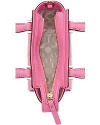 Ярко-розовая кожаная сумка через плечо от Kate Spade