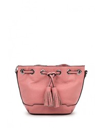 Ярко-розовая кожаная сумка через плечо от Rebecca Minkoff