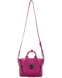Женская ярко-розовая кожаная сумка от 3.1 Phillip Lim