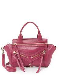 Женская ярко-розовая кожаная сумка от Botkier