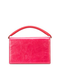 Ярко-розовая кожаная сумочка от Dvf Diane Von Furstenberg
