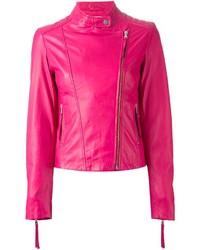 Ярко-розовая куртка