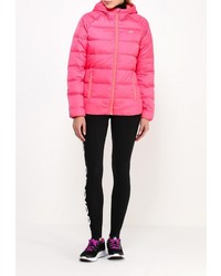 Женская ярко-розовая куртка-пуховик от adidas Performance