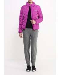 Женская ярко-розовая куртка-пуховик от Anta