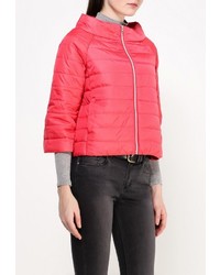 Женская ярко-розовая куртка-пуховик от B.Style