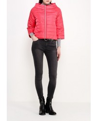 Женская ярко-розовая куртка-пуховик от B.Style