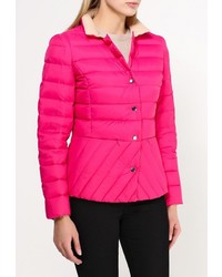 Женская ярко-розовая куртка-пуховик от Baon