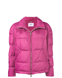 Женская ярко-розовая куртка-пуховик от Blugirl