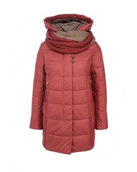 Женская ярко-розовая куртка-пуховик от Clasna