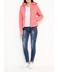 Женская ярко-розовая куртка-пуховик от Conver