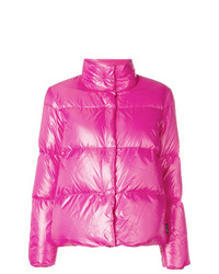 Женская ярко-розовая куртка-пуховик от Duvetica