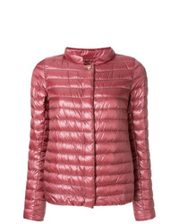 Женская ярко-розовая куртка-пуховик от Herno