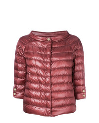 Женская ярко-розовая куртка-пуховик от Herno