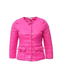 Женская ярко-розовая куртка-пуховик от Liu Jo Jeans