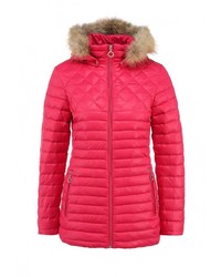Женская ярко-розовая куртка-пуховик от Luhta