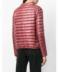 Женская ярко-розовая куртка-пуховик от Herno