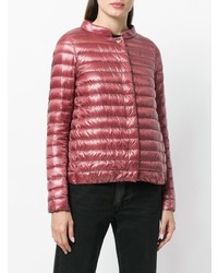 Женская ярко-розовая куртка-пуховик от Herno