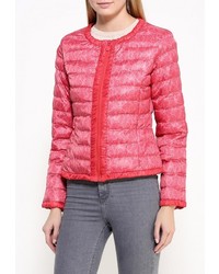 Женская ярко-розовая куртка-пуховик от Softy