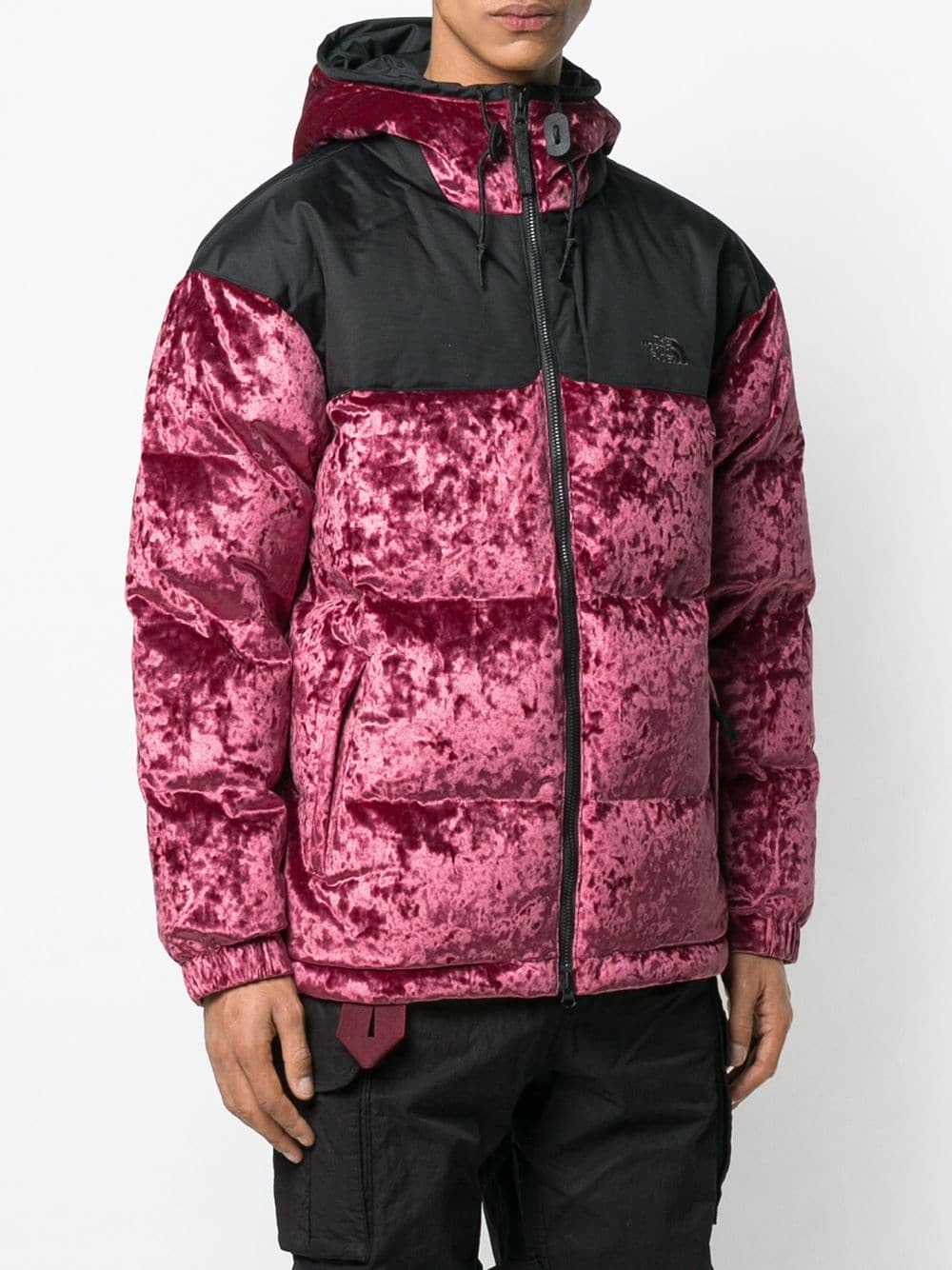 North face store velvet puffer