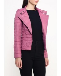 Женская ярко-розовая куртка-пуховик от Z-Design