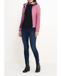 Женская ярко-розовая куртка-пуховик от Z-Design