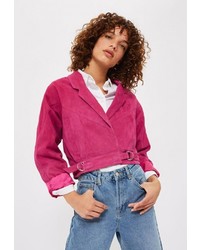 Женская ярко-розовая куртка от Topshop