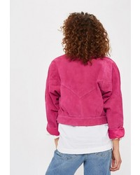 Женская ярко-розовая куртка от Topshop