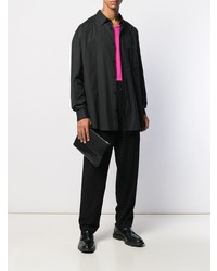 Мужская ярко-розовая майка от Ami Paris