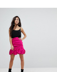 Ярко-розовая мини-юбка от Asos Petite
