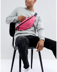 Ярко-розовая поясная сумка