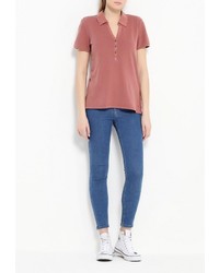 Женская ярко-розовая рубашка поло от s.Oliver