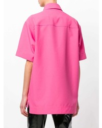 Женская ярко-розовая рубашка поло от Calvin Klein 205W39nyc
