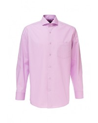 Мужская ярко-розовая рубашка с длинным рукавом от GREG