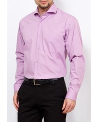 Мужская ярко-розовая рубашка с длинным рукавом от GREG