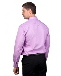 Мужская ярко-розовая рубашка с длинным рукавом от GREG