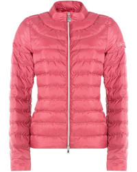 Ярко-розовая стеганая куртка