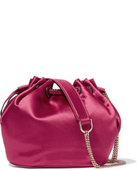 Ярко-розовая сумка-мешок от Diane von Furstenberg