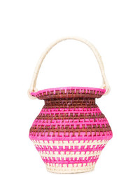 Ярко-розовая сумка-мешок от SENSI STUDIO