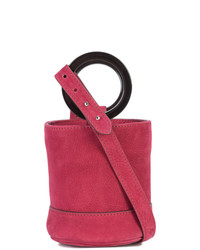Ярко-розовая сумка-мешок от Simon Miller