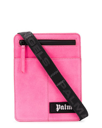 Ярко-розовая сумка почтальона от Palm Angels