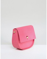 Ярко-розовая сумка через плечо от Warehouse