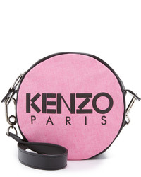 Женская ярко-розовая сумка от Kenzo