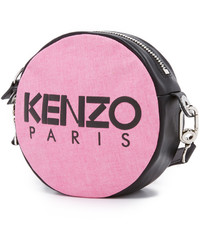 Женская ярко-розовая сумка от Kenzo