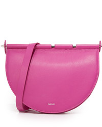 Женская ярко-розовая сумка от Thierry Mugler