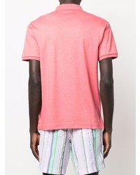 Мужская ярко-розовая футболка-поло от Polo Ralph Lauren