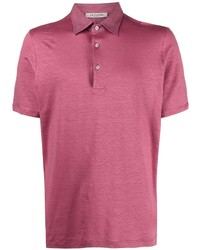 Мужская ярко-розовая футболка-поло от Fileria