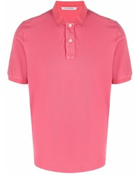 Мужская ярко-розовая футболка-поло от Fileria