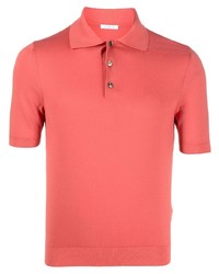 Мужская ярко-розовая футболка-поло от Malo