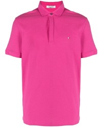 Мужская ярко-розовая футболка-поло от Valentino