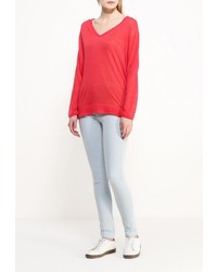 Женская ярко-розовая футболка с длинным рукавом от Luhta